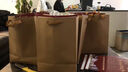 TaTanice 禮品袋5個(gè) 卡通手提袋牛皮紙袋生日禮物包裝袋 開(kāi)心每一天 曬單實(shí)拍圖