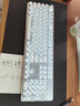 前行者（EWEADN） TK950無線藍(lán)牙朋克機(jī)械鍵盤鼠標(biāo)套裝有線三模辦公游戲電腦筆記本青軸復(fù)古外設(shè) 白色白光 曬單實(shí)拍圖