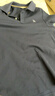 哈吉斯（HAZZYS）男裝 夏款男上衣【3A抗菌工藝】通勤短袖polo男ASTZE0BBX26 黑色BK 4XL (190/112A 56) 曬單實(shí)拍圖