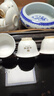 茶小邇 黑檀木雙層建盞茶杯架子功夫茶具瀝水架杯子收納架實木置物架品茗杯晾杯架木質(zhì)杯托茶道配件大全用品 黑檀木茶杯架(波浪款） 曬單實拍圖