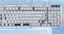 羅技（Logitech）ALTO KEYS K98M/K98S客制化機械鍵盤(pán) 無(wú)線(xiàn)藍牙鍵盤(pán)雙模mac ipad鍵盤(pán)98鍵游戲辦公家用鍵盤(pán)AI熱插拔 K98M黑+冰塊白透明鍵帽 曬單實(shí)拍圖