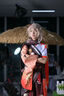神獸王國萬(wàn)葉cos服全套 楓原源萬(wàn)葉全套cosplay動(dòng)漫服裝假1發(fā)鞋子二次元 萬(wàn)葉C服+假發(fā)+木屐(備注碼數)+刀 XL 曬單實(shí)拍圖