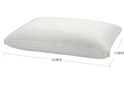 宜家（IKEA）KARRLILJA卡麗佳舒適高枕臥室護頸椎助睡眠柔軟枕芯枕頭 中枕 曬單實拍圖