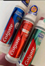 高露潔（Colgate）【孫穎莎同款】歐洲進(jìn)口耀白去漬直立按壓泵式美白牙膏100ml*3 曬單實拍圖