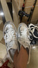 阿迪達斯 （adidas）三葉草系列 女子 SAMBA OG W 休閑鞋 JR0035 金屬銀 39  曬單實拍圖