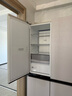 美的（Midea）首創(chuàng)45cm超薄嵌入餐邊柜家用客廳冰箱左餐右廚大容量底部散熱十字四開門國家補(bǔ)貼BCD-427WUSGPZM 曬單實(shí)拍圖