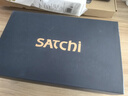沙馳（SATCHI）男鞋 水牛皮一腳蹬懶人鞋樂福鞋豆豆鞋 752422232Z 黑色 38 曬單實(shí)拍圖