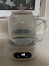 美的（Midea）花漾0膠水全玻璃全自動養(yǎng)生壺 辦公室多功能煮茶壺 燒水壺恒溫電熱水壺煮茶器花茶壺1L YS10B101 曬單實拍圖