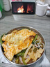 碉凰碗筷套裝單人個(gè)人專用碗筷單人一套精致不銹鋼一人食餐具一人用家 大盤大碗小碗筷勺蓋深綠 0頭 曬單實(shí)拍圖