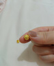 金小貅黃金轉(zhuǎn)運(yùn)珠999足金車花珠圓珠路路通吊墜項(xiàng)鏈掛墜手串DIY隔珠 1g,車花圓珠【多退少補(bǔ)】 曬單實(shí)拍圖