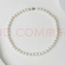 珍珠皇后S925銀無(wú)核淡水珍珠項(xiàng)鏈近圓強(qiáng)光鎖骨鏈女母親節(jié)禮物附吉爾德大證 曬單實(shí)拍圖