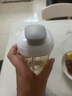 安配方形奶瓶學(xué)飲嘴直飲水杯蓋（適配赫根方形奶瓶）二代白色 曬單實(shí)拍圖