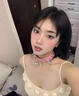 項圈女愛(ài)心牽引繩子s項鏈情調m項圈女鏈子性感狗鏈choker鏈條 粉色鈴鐺項圈+牽引繩 曬單實(shí)拍圖