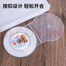 優(yōu)必利 圓形光盤盒 刻錄碟片收納盒  透明塑料光盤袋 光盤套cd dvd光碟收納盒子  50個(gè)/包 9407 曬單實(shí)拍圖