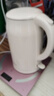 美的（Midea）【國(guó)家補(bǔ)貼】2L大容量電熱水壺 1800W家用快速沸騰電水壺?zé)畨?不銹鋼無(wú)縫內(nèi)膽雙層防燙熱水壺 2L 【304不銹鋼】 曬單實(shí)拍圖