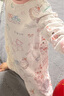 貝肽斯寶寶睡衣春秋夏季純棉2025新款男女兒童家居服連體衣服套裝 曬單實拍圖