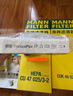 曼牌（MANNFILTER）CU2442空調(diào)濾芯空調(diào)格適用于君威君越昂科拉科魯茲英朗邁銳寶 曬單實拍圖