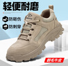 鼎固鼎固勞保鞋男款透氣工地防臭電工絕緣防砸防刺穿鋼頭F506MHbu42 曬單實拍圖