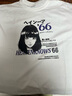 澀谷女孩手繪漫畫(huà)美式數碼印花純棉短袖男女T恤上衣 白色（純棉印花T81 L 質(zhì)量有保證】 曬單實(shí)拍圖