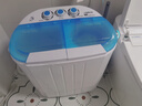 大黃鴨電器洗衣機(jī)半自動雙桶雙缸家用小型迷你租房宿舍波輪脫水甩干雙杠省電老式強動力易操作以舊換新 洗脫兩用丨抑菌除螨丨健康快洗丨節(jié)水省電 曬單實拍圖