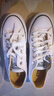匡威（Converse）官方 All Star Lift經(jīng)典厚底鞋小白鞋帆布鞋560251C 560251C/白色 36.5 曬單實拍圖