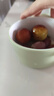 COOKSS兒童輔食碗餐具寶寶碗帶勺餐具防燙兒童小孩訓(xùn)練專用吃飯碗牛油果 曬單實(shí)拍圖