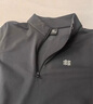 KOLON SPORT/可隆半拉鏈長袖T恤 女子戶外登山S-FUNCTIONAL吸濕速干內(nèi)搭 LKZT5SN064-BK 黑色 L 170/92A 曬單實(shí)拍圖