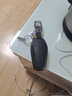 迪加倫 金屬真皮 比亞迪秦plus鑰匙套 新 Dmi EV 元pro 海豚 E2 E3 E1 汽車鑰匙包殼男女 B款深空灰+真皮掛扣 曬單實拍圖