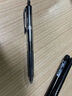 uni三菱 uni-ball UMN-155低阻尼按動黑色中性筆高顏值0.5黑筆簽字筆商務(wù)學(xué)生水筆水性筆套裝 3支 曬單實拍圖