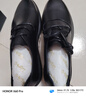 金利來（goldlion）男鞋商務(wù)休閑鞋沖孔透氣涼鞋舒適耐磨皮鞋G508320203AAD黑色43 曬單實拍圖