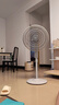 美的（Midea）電風(fēng)扇立式風(fēng)扇家用風(fēng)扇臥室宿舍搖頭輕音交流定頻落地扇工業(yè)20吋大頭扇高效節(jié)能電扇 FS45-23D 曬單實(shí)拍圖
