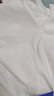 伯德小姐白色設(shè)計感輕奢v領(lǐng)襯衫女夏通勤日常短袖上衣職業(yè)小個子面試襯衣 曬單實拍圖