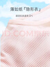 浪莎媽媽內(nèi)衣前開(kāi)扣夏季薄款透氣胸罩舒服純棉里杯防下垂中老年文胸 曬單實(shí)拍圖