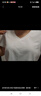 森馬（Semir）短袖t恤女涼感抗菌正肩修身2025夏顯瘦V領(lǐng)白色打底衫109325100002 曬單實(shí)拍圖