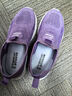 回力（Warrior）女鞋輕便軟底一腳蹬透氣休閑鞋耐磨運動(dòng)鞋 WXY(ZA)-3200 紫色 36 曬單實(shí)拍圖