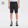 KOLON SPORT/可隆短褲 男子休閑ROCK軟殼側(cè)松緊腰頭徒步休閑5分褲 LHHP4MN151-BK 黑色 XL 180/86A 曬單實拍圖