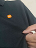 藍之旺 小米工作服冰絲短袖T恤定制印logo夏季polo衫企業(yè)文化衫訂做衣服 黑色 L 曬單實拍圖