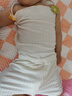 忻悅晴薄款嬰兒夏裝衣服女寶寶莫代爾背心套裝公主吊帶甜美兩件套套裝 女寶寶吊帶背心套 淺黃色 90 （兩用檔尺碼偏小，建議拍大） 曬單實(shí)拍圖