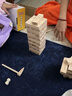 綜漫疊疊樂兒童積木親子互動玩具男女孩3-6歲平衡抽木條益智六一禮物 櫸木【60?！績和淖謿L疊疊樂 曬單實拍圖