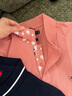 TOMMY JEANS【潮流鑲邊】25夏季男裝純棉珠地網(wǎng)眼商務(wù)翻領(lǐng)短袖T恤POLO20745 藏青色C1G M 曬單實(shí)拍圖