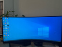 三星（SAMSUNG）34英寸 165Hz 2K 1000R曲面 1ms DP1.4接口 HDR10 FreeSync 玄龍騎士 帶魚屏 電競(jìng) 顯示器 C34G55TWWC 曲面 曬單實(shí)拍圖