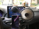 一粒吸盤(pán)式車(chē)載小風(fēng)扇汽車(chē)內usb充電大風(fēng)力制冷靜音車(chē)上吸頂12v24新款 升級吸盤(pán)【三擋調節/不傷內飾】 曬單實(shí)拍圖