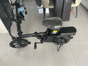 綠源電動(dòng)自行車新國(guó)標(biāo)代駕折疊電動(dòng)車超長(zhǎng)續(xù)航鋁合金鋰電池助力電瓶車 航空高級(jí)版黑色-40A-純電120公里 曬單實(shí)拍圖