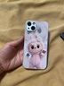 發(fā)財(cái)麻將labubu蘋果16手機(jī)殼16e新款iPhone15ProMax毛絨公仔14拉 【玫瑰粉】拉布布-BL160595G iPhone 16 曬單實(shí)拍圖