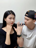 禾昔（HEXI）日照金山足銀999情侶戒指一對新款純銀對戒送男女友情人節(jié)520禮物 情侶戒指一對/專屬對戒禮盒 足銀999 曬單實拍圖
