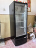 澳柯瑪（AUCMA）展示柜冷藏保鮮柜飲料柜單門(mén)立式風(fēng)冷直冷冰柜冰箱商用食品留樣超市便利店蔬菜水果麻辣燙啤酒水柜 風(fēng)循環(huán)減霜 229升黑色 1級(jí)能效 229SNEH 曬單實(shí)拍圖
