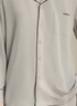 貓人【莫代爾冰絲】男士睡衣男夏季薄款長(zhǎng)袖空調(diào)服涼感抑菌防螨家居服 曬單實(shí)拍圖