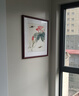 派旦仙夢(mèng)齊白石國畫(huà)新中式客廳裝飾畫(huà)沙發(fā)背景墻掛畫(huà)飯廳餐廳荷花水墨壁畫(huà) 齊白石-可惜無(wú)聲A 70*70cm【油畫(huà)布+有機玻璃】 雅致紅木實(shí)木框 曬單實(shí)拍圖