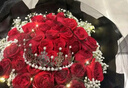 浪漫季節(jié)鮮花速遞同城配送紅玫瑰花束表白女友生日禮物紀(jì)念日求婚全國(guó)花店 33朵紅玫瑰+滿天星-皇冠 今日達(dá)-【可預(yù)約送花時(shí)間】 曬單實(shí)拍圖