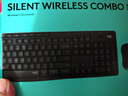 羅技（Logitech）MK295 企業(yè)級(jí)無線鍵鼠套裝 超薄辦公臺(tái)式機(jī)筆記本電腦通用鍵盤鼠標(biāo)套裝 企業(yè)采購 黑色 曬單實(shí)拍圖